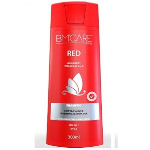 Shampoo Barro Minas Colors Red - 300 Ml