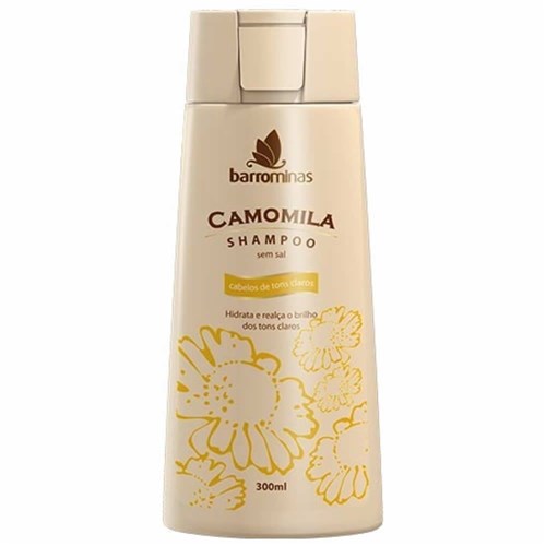 Shampoo Barrominas Camomila Sem Sal - 300 Ml