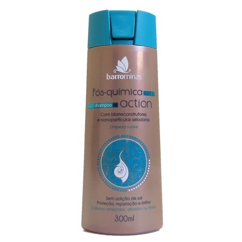 Shampoo Barrominas Pós-Química Action -300 Ml