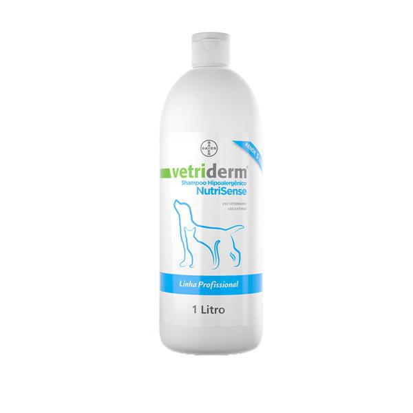 Shampoo Bayer Vetriderm Nutrisense 1 L - Bayer Pet / Vetriderm