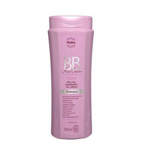 Shampoo BB Hair Cream - Dhalias - 250ml - Dhalias Cosméticos