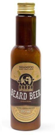 Shampoo Beard Beer Barba e Cabelo - Barba de Respeito - 170ml