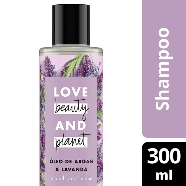 Shampoo Beauty Planet Óleo de Argan Lavanda 300ml - Love Beauty Planet