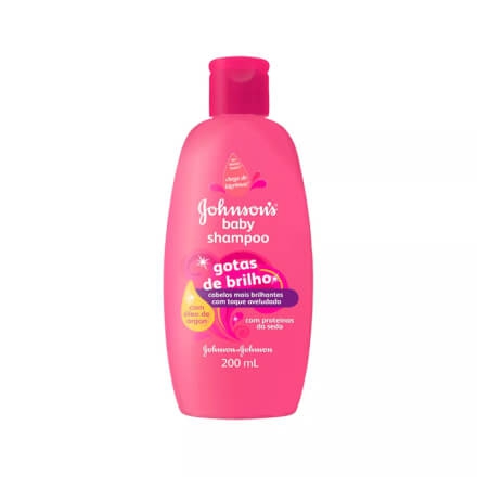Shampoo Bebe Cabelo Mais Saudável com Toque Aveludado 200ml - Johnson Johnson