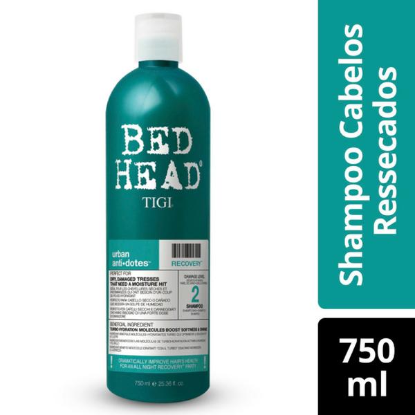 Shampoo Bed Head Recovery Cabelos Ressecados - Bed Head Tigi
