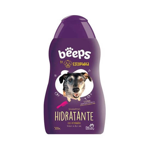 Shampoo Beeps para Cães Estopinha Hidratante 500Ml