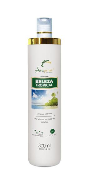 Shampoo Beleza Tropical para Todos os Tipos de Cabelo 300ml Ávaporã Cosmetics - Ávaporã Cosmentics