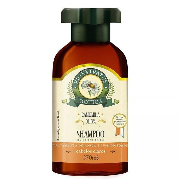 Shampoo Bio Extratus Botica Camomila Brilho Dourado 270ml - Bioextratus