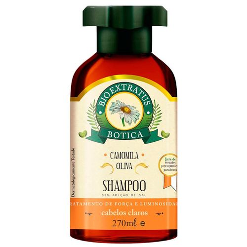 Shampoo Bio Extratus Botica Camomila Oliva 270ml SH BIO EXTRATUS BOTICA 270ML-FR CAMOMILA OLIVA