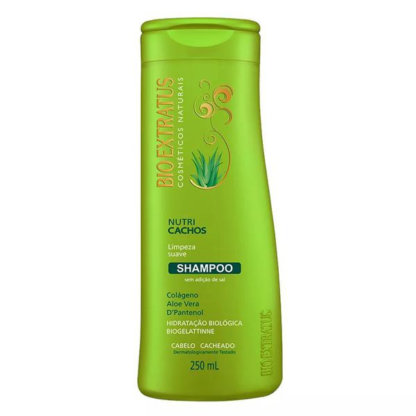 Shampoo Bio Extratus Nutri Cachos Biogelatinne - 250ml - Bioextratus