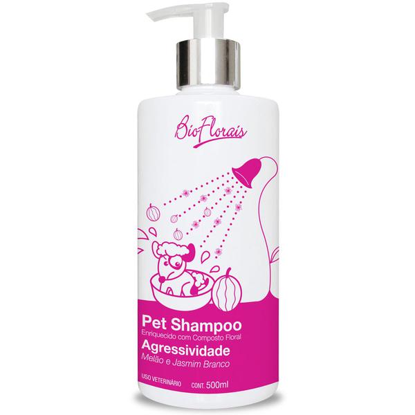 Shampoo Bio Florais Pet Agressividade