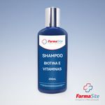 Shampoo Biotina 200ml - Ação Antiqueda