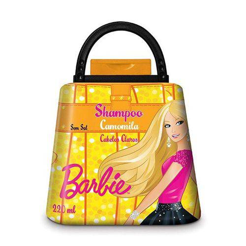 Shampoo Biotropic Barbie Bolsa Camomila Sem Sal