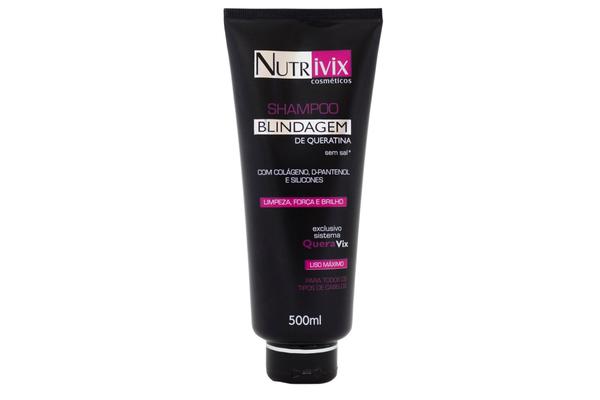 Shampoo Blindagem de Queratina 500ml - Nutrivix Cosméticos