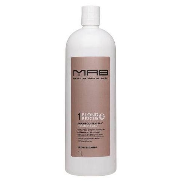 Shampoo Blond Rescue - Mab 1l - Mab- Marco Antonio de Biaggi