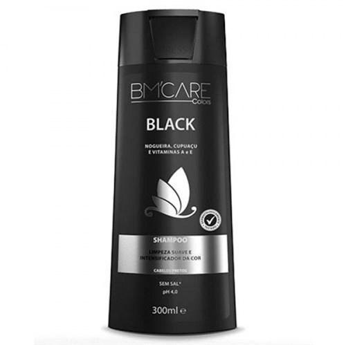 Shampoo Bm'care Colors Black - 300Ml