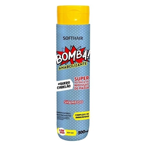 Shampoo Bomba Anabolizante Soft Hair 300Ml