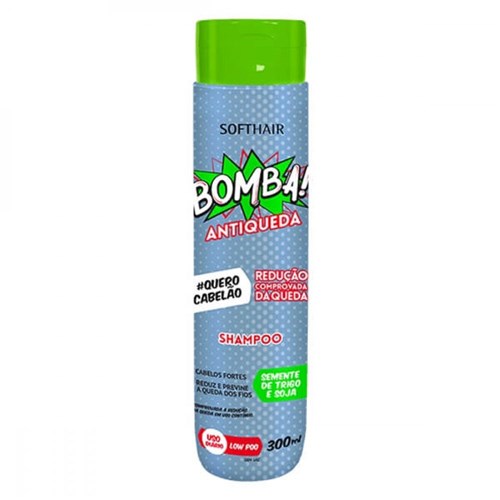 Shampoo Bomba Antiqueda Soft Hair 300Ml