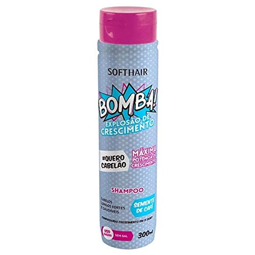Shampoo Bomba Explosão de Crescimento - SoftHair 300ml