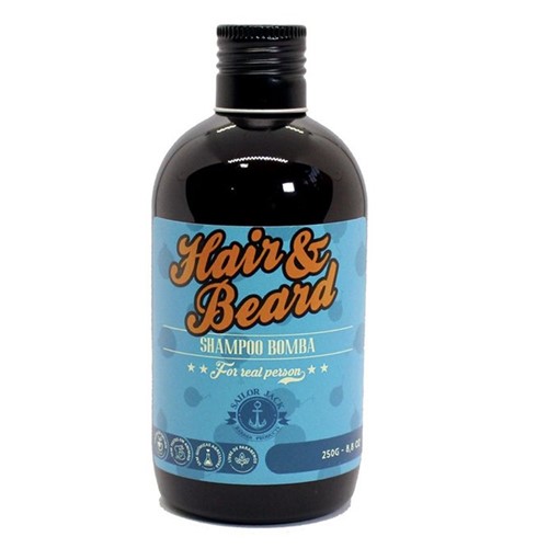 Shampoo Bomba para Cabelo e Barba Sailor Jack | com Minoxidil | 250G