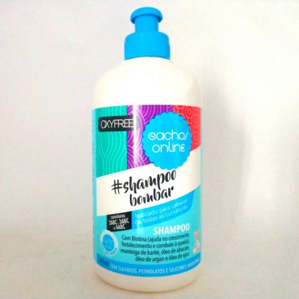 Shampoo Bombar Cachos Online Inoar 300ml (Indicado para Cabelos de Todas as Curvaturas) - Inoar Cosméticos