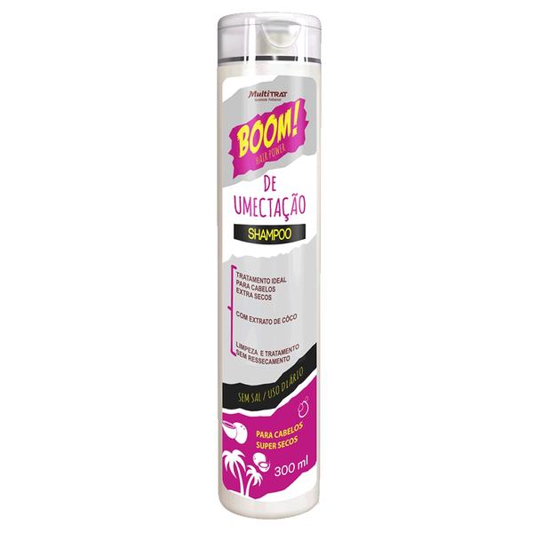 Shampoo BOOM Umectação para Cabelos Extra Secos - Multitrat
