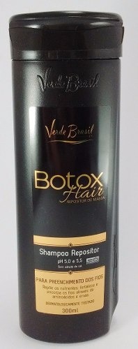 Shampoo Botox Aumento Volume Anti Residuo - Verde Brasil