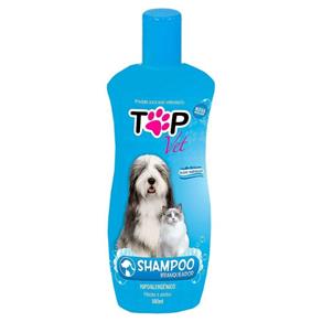 Shampoo Branqueador Suave Hipoalergênico Top Vet