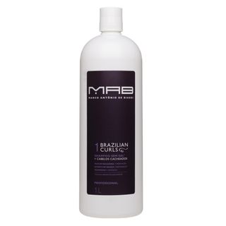 Shampoo Brazilian Curls Tamanho Profissional MAB 1L