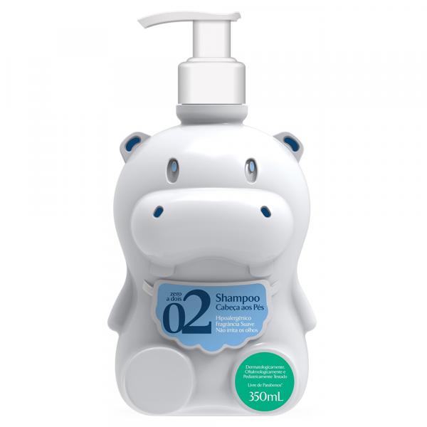 Shampoo Cabeça Aos Pés Hipopotamo 350ML - Zero a Dois 02