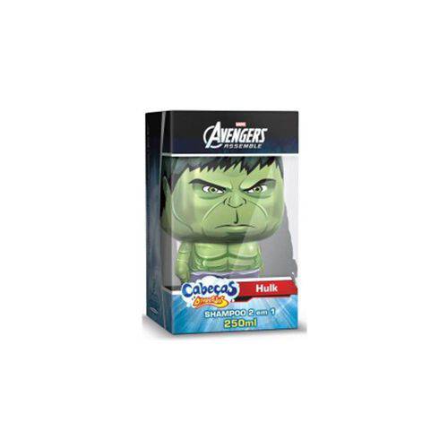 Shampoo Cabeças Divertidas Big Vingadores Hulk 250ml - New Biotropic