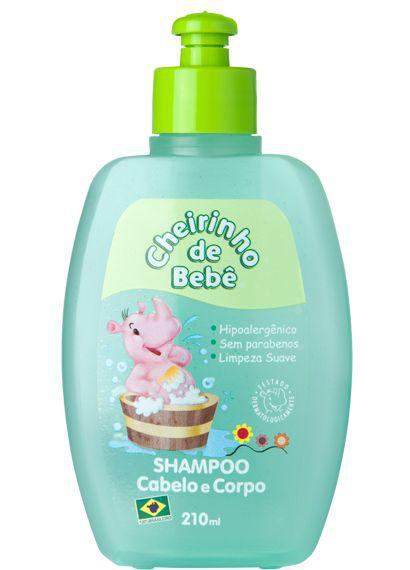 Shampoo Cabelo e Corpo Cheirinho de Bebê 210ml