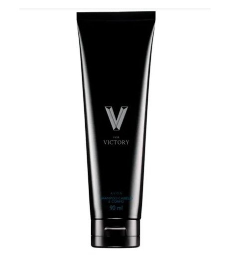 Shampoo Cabelo e Corpor V For Victory 90Ml [Avon]