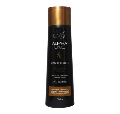 Shampoo Cabelo Forte 300ml - Alpha Line