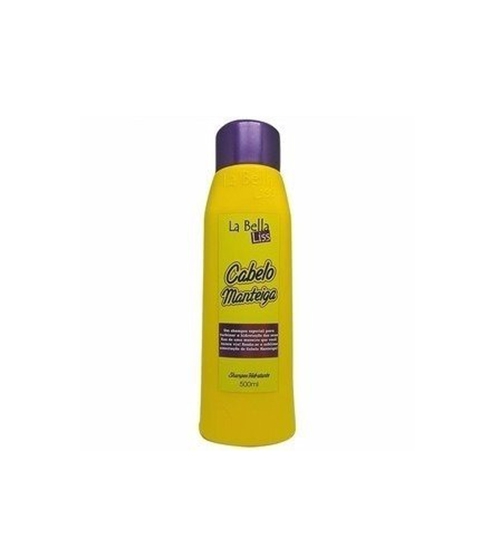 Shampoo Cabelo Manteiga La Bella Liss 500ml - La Balla Liss