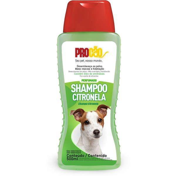 Shampoo Cachorro Citronela Perfumado 500ml Procão