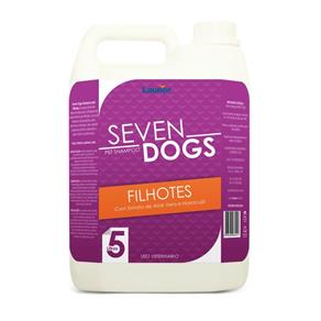 Shampoo Cachorro Filhotes Seven Dogs - 5L