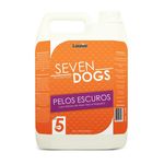Shampoo Cachorro Pelos Escuros Seven Dogs 5 L