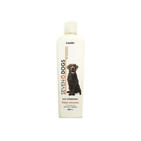 Shampoo Cachorro Pelos Escuros Seven Dogs 500Ml