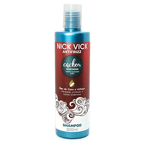 Shampoo Cachos Desejados Nick Vick Antifrizz 300ml