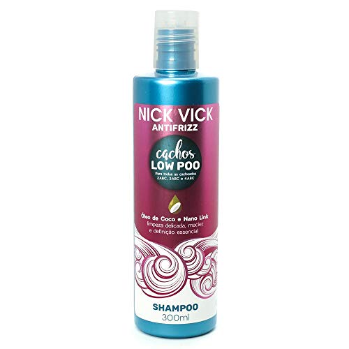 Shampoo Cachos Low Poo Nick Vick Antifrizz 300ml