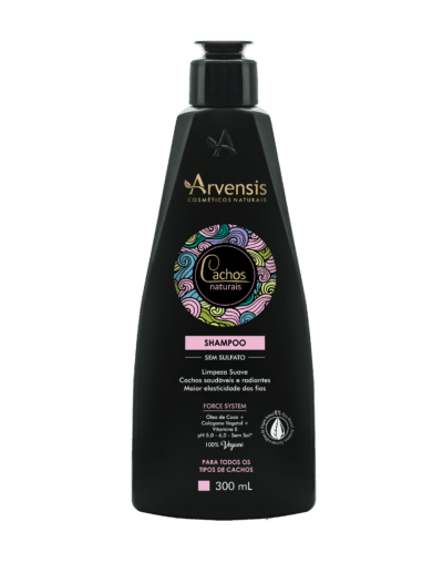 Shampoo Cachos Naturais Arvensis 300Ml