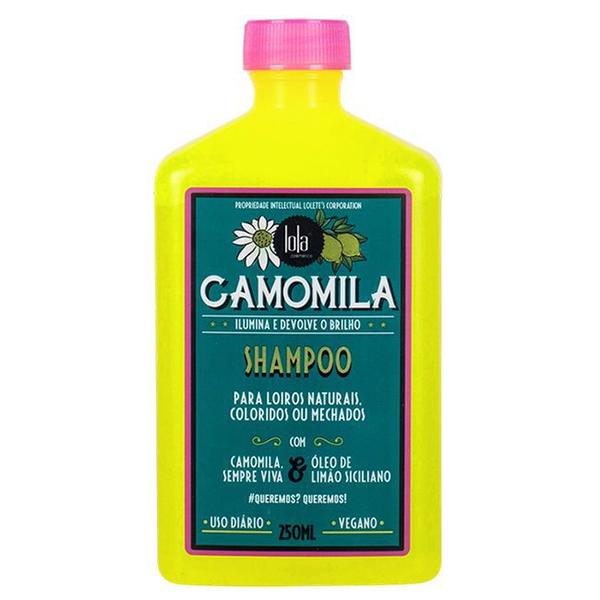 Shampoo Camomila 250ml Lola Cosmetics