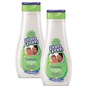 Shampoo Camomila Pom Pom - 2 Unidades
