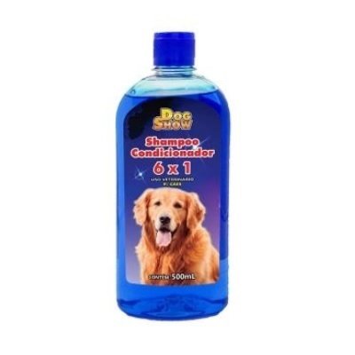 Shampoo Cão 6 em 1 Anti Pulga 500Ml Dog Show