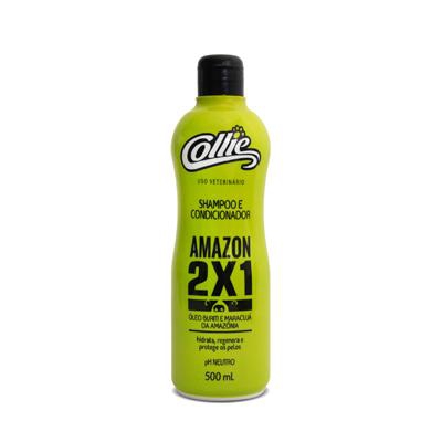Shampoo Cão Amazon 2x1 500ml Collie