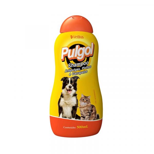 Shampoo Cão Anti-Pulgas 500ml Pulgol - VetBras
