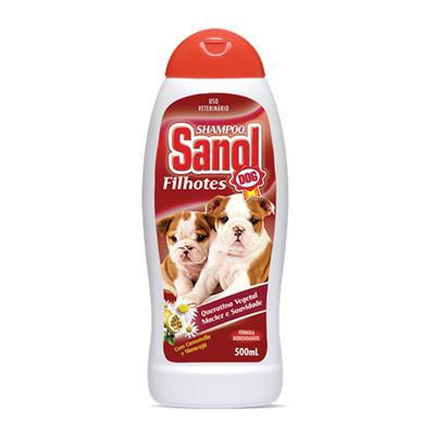 Shampoo Cão Filhote Sanol 12x500ml Mediagro