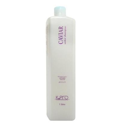 Shampoo Caviar Color KPro Profissional Reconstrói os Fios 1L