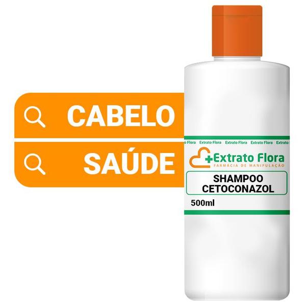 Shampoo Cetoconazol 500ml - Extrato Flora